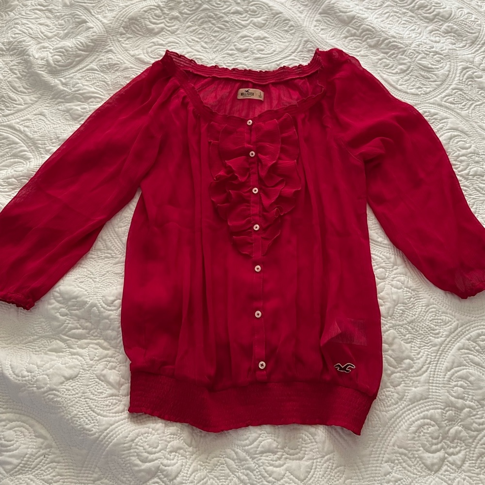 WOMEN'S HOLLISTER BLOUSE